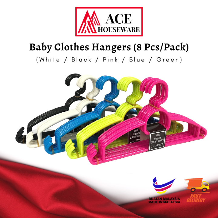 Baby Hanger (8 Pcs/Pack) / Kids hanger / Clothes Hanger / Penyangkut