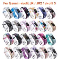 สายคล้องข้อมือนุ่มสําหรับ Garmin Vivofit JR JR2 Vivofit3 Vivofit 3 Sport Watch Band แทนที่อุปกรณ์เสริมนาฬิกาข้อมือ