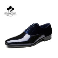 DECARSDZ 2022 Fashion Business Office Style Formal Shoes High Quality Leather Wedding Dress Shoes Men Comfy Lace-up Men Shoes