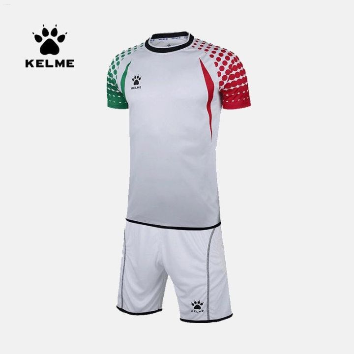 kelme-kelme-ชุดเสื้อผู้รักษาประตูชุดฟุตบอลเรือธงอย่างเป็นทางการชุดสูทแขนสั้นเสื้อผู้รักษาประตูออกแบบได้ตามต้องการ