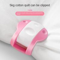 4Pcs Portable Anti-Skid Bed Sheet Carpet Quilt Cover Corner Clip Duvet Cover Clamp Needle-Free Mattress Fastener Buckle Holder Bedding Accessories