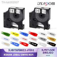 ﹍☊♗ IBOQVZG Multicolor 45013 45010 45016 Compatible for Dymo D1 tapes 45018 12mm label ribbon for Dymo LabelManager 210D 160 280