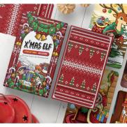 12 7cm X mas Elf Tarot Red Edition