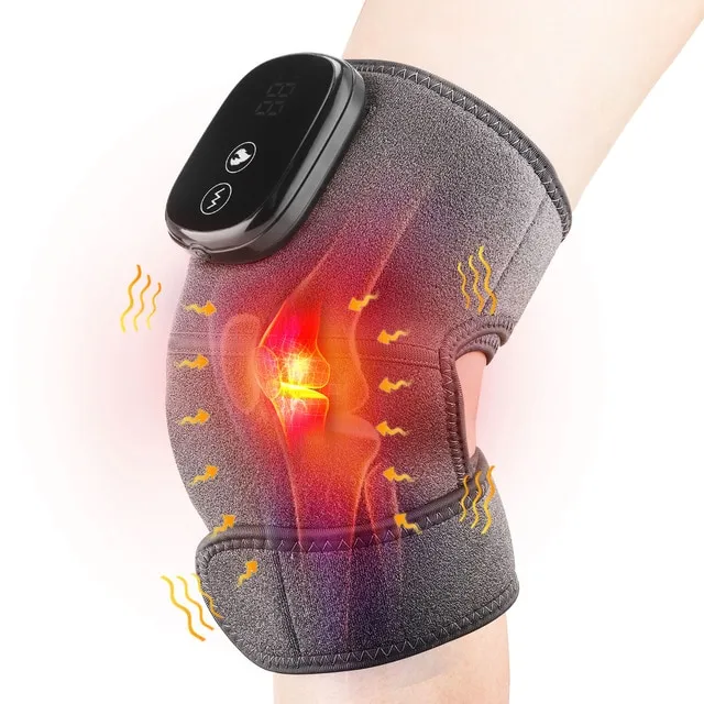 Heated Knee Pads Massage Pad Electric Physiotherapy Shoulder Elbow Knee ...