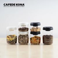 【LZ】☏  Garrafa de vidro transparente garrafa de vidro selada à vácuo para armazenamento de café recipiente para armazenamento de alimentos tanque transparente para cozinha