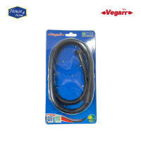 สายฝักบัวสแตนเลส VC120B 120 ซม. สีดำ