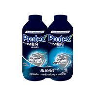 Protex แป้งเย็น โพรเทคส์ ฟอร์เมน 280 ก. รวม 2 ขวด Protex Talcum Powder For Men Sport 280g total 2 bottles