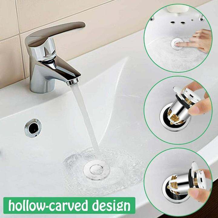 Copper Core Washbasin Drainer Bouncing Core Washbasin Presstype Plug