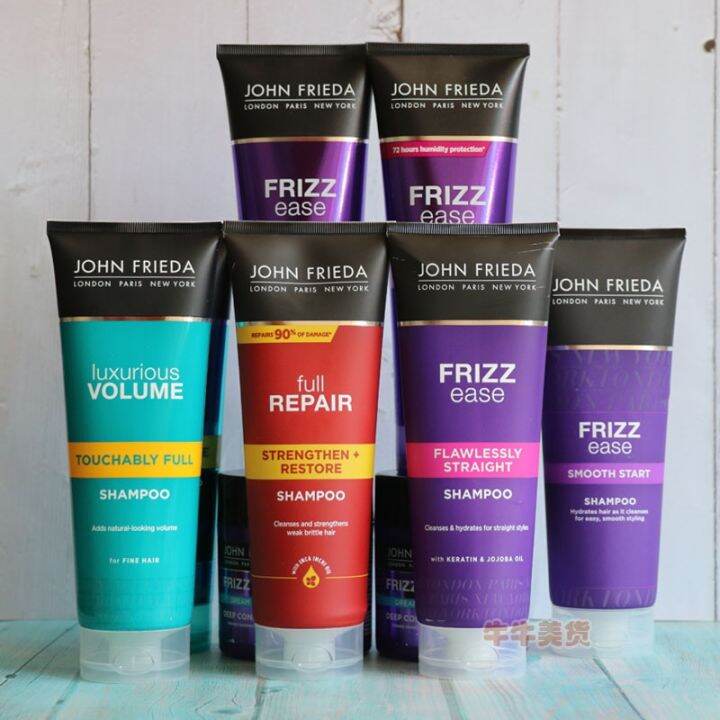 Spot British John Frieda Miracle Repair Moisturizing Frizz Smooth