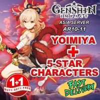 【BUY ONE TAKE ONE】Genshin impact ID【Fast delivery】Yoimiya+other characters combination low AR