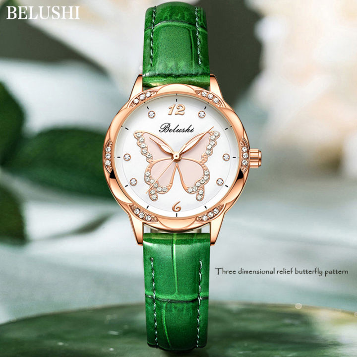 belushi-นาฬิกา-ผู้หญิง-ของแท้-แฟชั่น-น่ารัก-กันน้ำ-หรูหรา-นาฬิการะดับไฮเอนด์-ของขวัญ-ผู้ใหญ่-แฟชั่นผู้หญิง-โลหะสายรัด-228