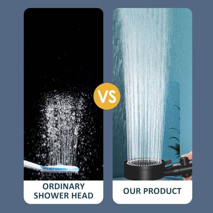 water-saving-shower-head-5-modes-black-adjustable-high-pressure-shower-knobs-one-key-stop-water-massage-shower-head-for-bathroom-showerheads