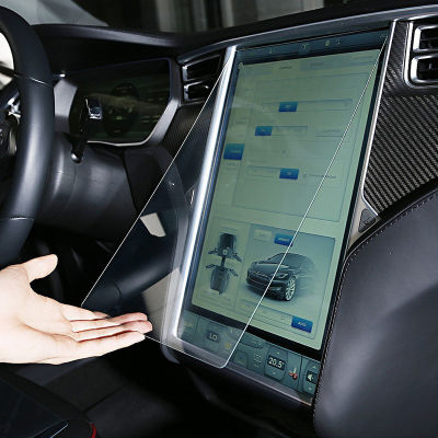 สำหรับ Tesla รุ่น S รุ่น X Central Control Navigation Touch Screen ตัวป้องกันหน้าจอ GPS 17นิ้วฟิล์มป้องกัน