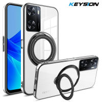 Keytranspsion เคส TPU เคลือบสำหรับ OPPO A77 5G A17 A17K ขาตั้งโทรศัพท์ด้านหลังโทรศัพท์เคสสำหรับ Realme 6i 10 4G 10T 9i 5G 5 5i 5S