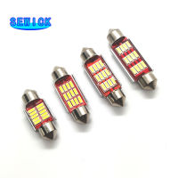 Discount 100Pcs C5W CANBUS NO Error Auto Light 12SMD 4014 LED 31mm 36mm 39mm 41mm Car Interior Dome Lamp Reading Bulb White 12V