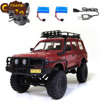 C54-1รถ Rc ใช้ได้กับ Wpl C54 Land Cruiser 4wd ตีนตะขาบ Lc80มอเตอร์260ออฟโรด