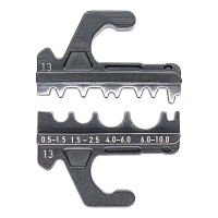 KNIPEX Crimping Die For non-insulated crimp terminals, tube and compression cable lugs ดายย้ำ สำหรับคีมย้ำ รุ่น 973301