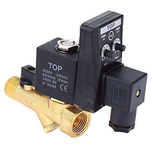 220V AC 1/2 Automatic Electronic Timed Air Compressed Drain Valve
