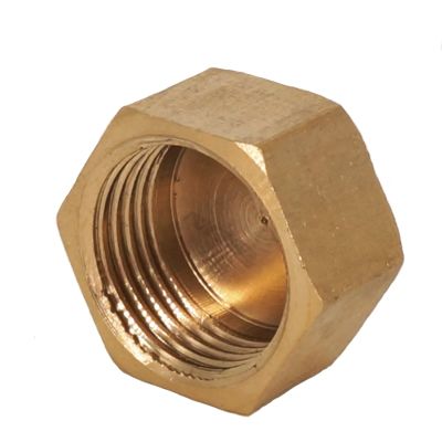 BSP Female Thread Brass Pipe Hex Head Brass End Cap Plug Fitting Coupler Connector Adapter