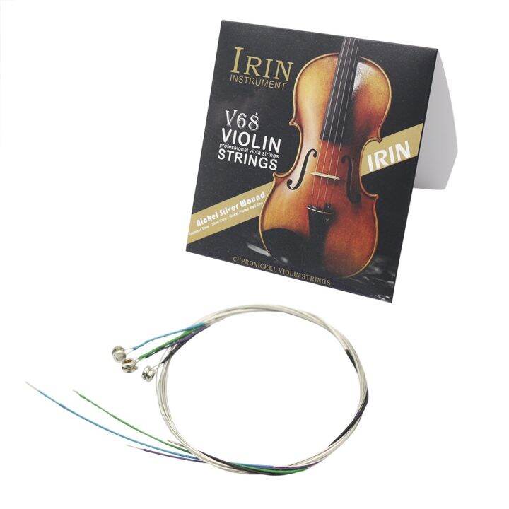 v68-multiple-colors-violin-strings-e-a-d-g-wound-for-4-4-3-4-1-2-1-4-music-accessories