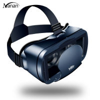 【New product】VRG Pro Blue-light 3D VR Headset Wide-angle Smart Virtual Reality Glasses Helmet For 5-7 Inch Smartphone Video Games