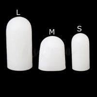 ◘❃☍ 1Pair Soft Silicone Toe Caps Blisters Corns Pain Relief Foot Care Caver Cap Silicone Toe Gel Protector Sleeve Tubes Ingrown