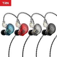 【Undine earphone】 TRN CS2ไฮไฟ1DD ไดนามิกหูฟังหูฟังออกกำลังกายวิ่งหูฟังพร้อมไมค์สำหรับเกม Kedx TA1 BA15 MT1 ST1