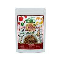 ?Premium Organic? GRANOLA Super Breakfast Granola  คริสปี้ กราโนล่า สําหรับอาหารเช้า 300g