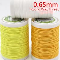 【YF】✼  Round 0.65mm Wax Thread for Sewing Stitching Leather Weave Jewelry Sintered Enthusiasts Material