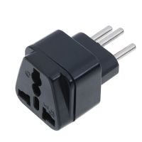 1ชิ้นตัวแปลง Adaptor Traveling Ac ปลั๊กไฟจากอังกฤษ/สหรัฐ/อียูไปยังสวิตเซอร์แลนด์ STOP Kontak Listrik Acc