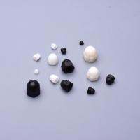 10pcs/50pcs M3 M4 M5 M6 M8 M10 M12 Black and white plastic nuts with nylon cover hexagon nuts Nails  Screws Fasteners