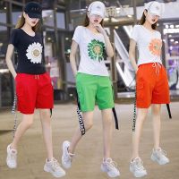 ✻ↂ✕ Summer New Shuffle Dance Casual Dance Clothing Square Dance Clothing Small Daisy Trousers Ghost Step Dance Square Dance Clothing