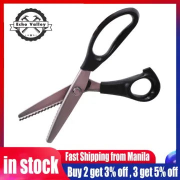 Tailor scissors Pinking Shears Zig Zag Sewing Cut Serrated Lace