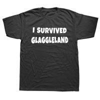 เสื้อยืด I Survives Gleland Lucu Permainan Hadiah