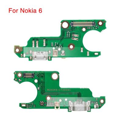 【✔In stock】 anlei3 1ชิ้นแผงเครื่องชาร์จ Usb สำหรับ Nokia 5 5.1 6 6.1บวกท่าเรือเชื่อมต่อแผงสำหรับชาร์จสายเคเบิลยืดหยุ่น