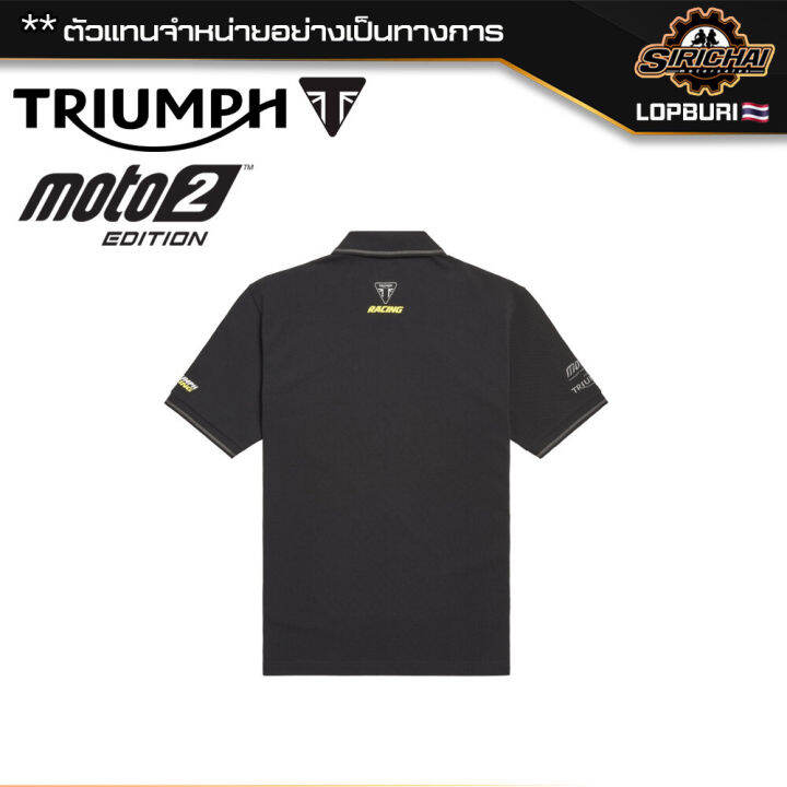 เสื้อโปโล-triumph-moto2-mpos2290-ของแท้-100-แนะนำลด-1-ไซส์จากปกติ-ไซส์ยุโรปคับ