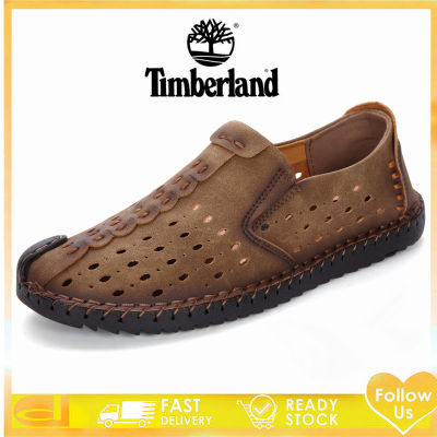 Timberland รองเท้าแตะผู้ชายฤดูร้อนขนาดใหญ่พิเศษ แฟชั่นชุดลำลองลากคำผู้ชายขนาดใหญ่พิเศษรองเท้าแตะชายหาดน้ำเวียดนามกลางแจ้ง 45 46 47 48