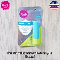 eos® Sun Protect Lip Balm with SPF 30, 4 g ลิปบาล์ม ผสมกันแดด ให้ความชุ่มชื้น