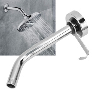 Shower Arm 6in Bathroom Shower Arm Silver for Hotel