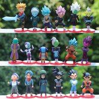 2023q เวอร์ชั่นดราก้อนบอลตุ๊กตาครบชุด Monkey King Gohan Gota Super Saiyen Model Decoration Gift