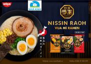 Combo 5 gói Mì NISSIN RAOH - Mì Ramen ăn liền truyền thống chuẩn vị Nhật