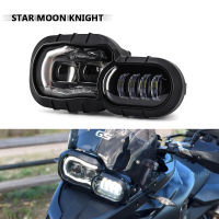 ไฟรถจักรยานยนต์ไฟหน้าสำหรับ BMW F800GS F800R F700GS F650GS การผจญภัยรถจักรยานยนต์สมบูรณ์ LED Projector ไฟหน้าประกอบ