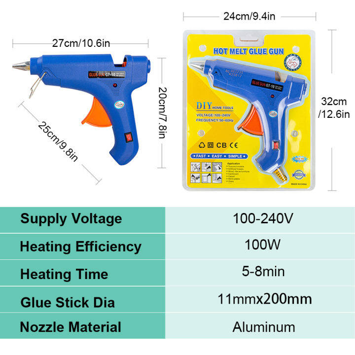 100w-กาวร้อนละลาย-g-un-สำหรับ11mm-กาวแท่งมินิอุตสาหกรรมความร้อนไฟฟ้าร้อน-g-un-สำหรับเครื่องมือซ่อม-diy-กำจัดรอยรถ