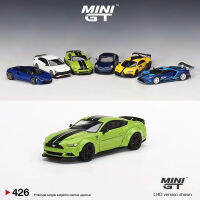 รถรุ่น MINI GT 1:64 F Mustang LB-WORKS Grabber Lime Green #426 LHD