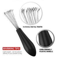 【CC】 Fool-style Light-weight Repetitive Using Brushes Cleaner Grip Useful Design Comb Cleaners