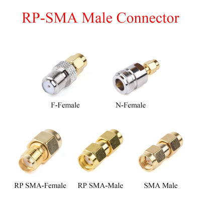 1ชิ้น RF เชื่อมต่อโคแอกเชียล RP-SMA ชายกับ SMA RP-SMA ปลั๊กตัวผู้ /Sma N F หญิงแจ็คอะแดปเตอร์ใช้สำหรับทีวี Repeater เสาอากาศ