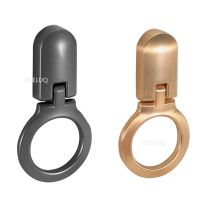 ☏✧ Gold Wardrobe Ring Hardware Single Hole Door Handle Bedside Cabinet Imitation Copper Cabinet Drawer Door Pendant Handle