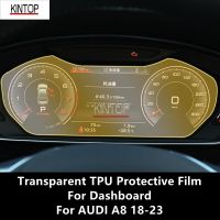 For AUDI A8 18-23 Dashboard Transparent TPU Protective Film Anti-Scratch Repair Film Accessories Refit