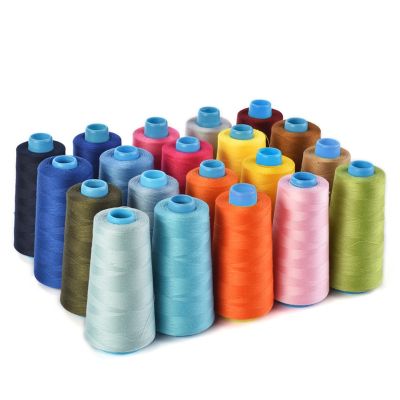 3000 Yards Length Sewing Thread 40S/2 Threads Polyester Thread Multicolor Spool Sewing Accessories