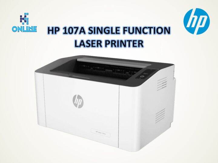 Hp 107a 107w Wifi Single Function Mono Laserjet Printer Lazada